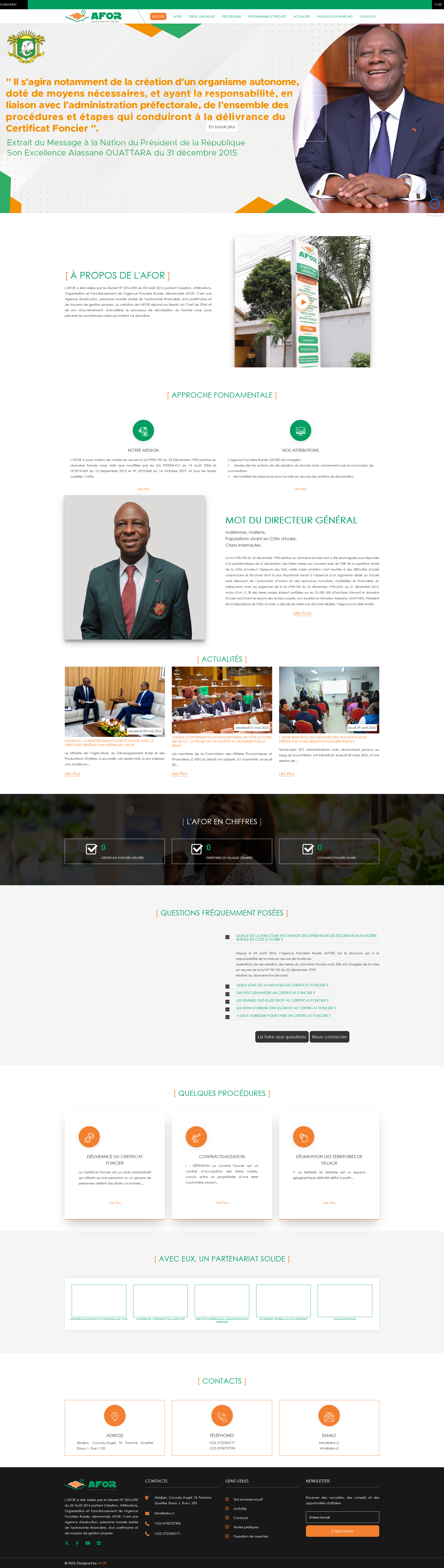 WWW.AFOR.CI
